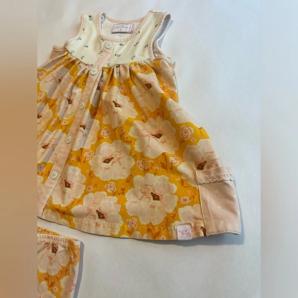 PLAY CONDITION 4T Sweethoney Yellow Floral Matching Set